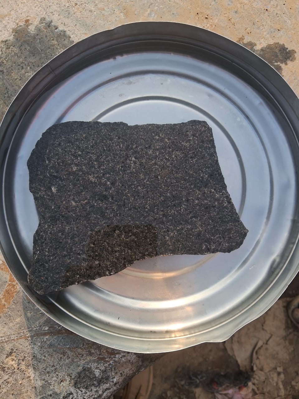 Black granite texture