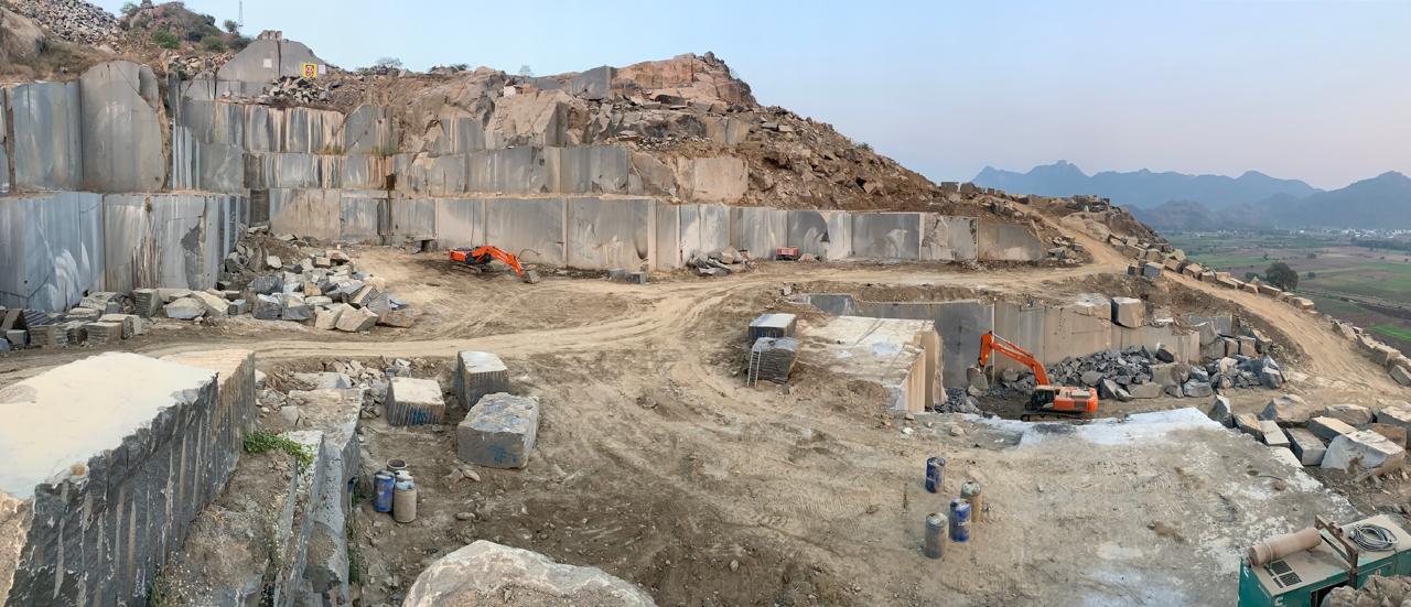 Block measurement at quarry